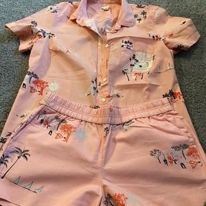 J Crew short set